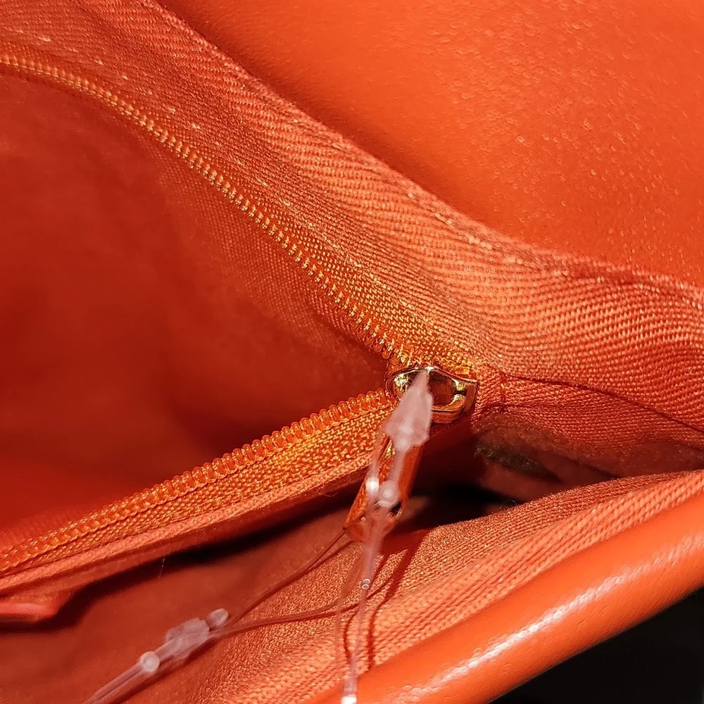Urban Expresions Brand New Orange  Crossbody Bag Vegan